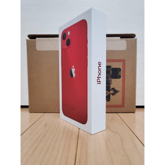 Apple(アップル)のiPhone 13, PRODUCT RED, 256GB スマホ/家電/カメラのスマートフォン/携帯電話(スマートフォン本体)の商品写真