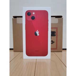 アップル(Apple)のiPhone 13, PRODUCT RED, 256GB(スマートフォン本体)