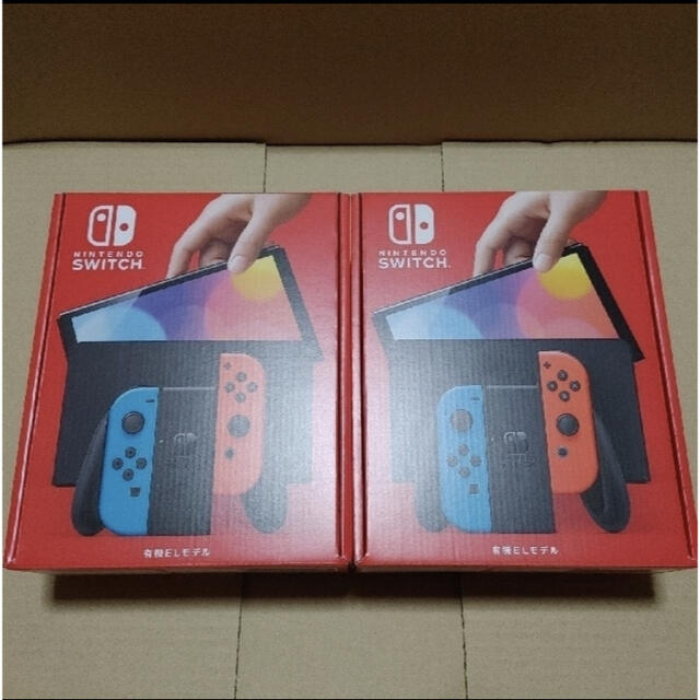 当店だけの限定モデル Nintendo 2台 ネオン 有機ELモデル 本体 任天堂スイッチ - Switch 家庭用ゲーム機本体 当店だけの限定モデル Nintendo 2台 ネオン 有機ELモデル 本体 任天堂スイッチ - Switch 家庭用ゲーム機本体