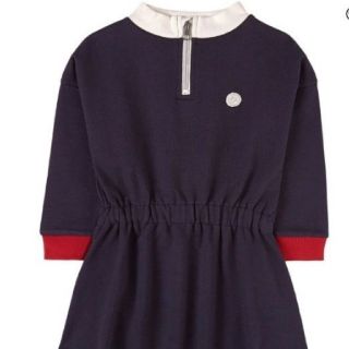 プチバトー(PETIT BATEAU)のプチバトー スウェット長袖ワンピース 5ans(ワンピース)