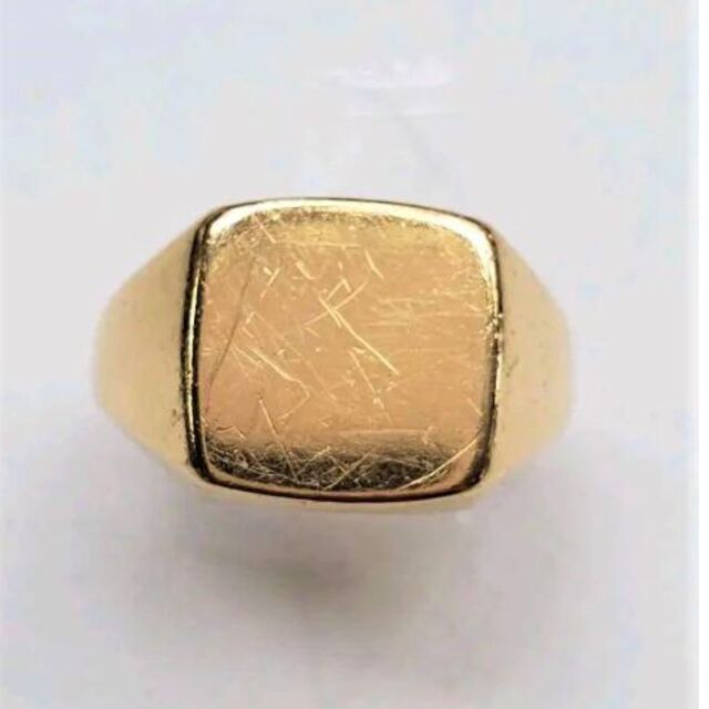 まさる様 k18 印台 造幣局刻印付き 6.87g まさる様 k18 印台 造幣局刻印付き 6.87g