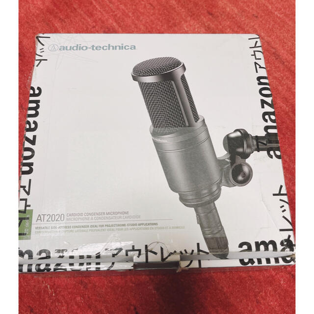 audio-technica(オーディオテクニカ)のAudio-Technica オーディオテクニカ AT2020中古品 楽器のレコーディング/PA機器(マイク)の商品写真