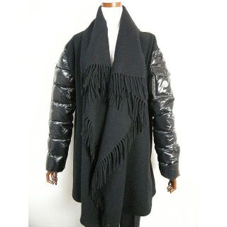 モンクレール(MONCLER)のサイズL■モンクレール■ストール付きダウンジャケット■新品本物■レディース(ダウンジャケット)