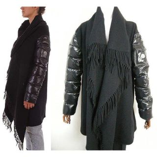 サイズL□モンクレール□ストール付きダウンジャケット□新品本物