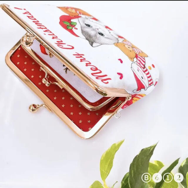クリスマス柄SALE☆コヤンイサムチョン/親子がま口 財布/クリスマス