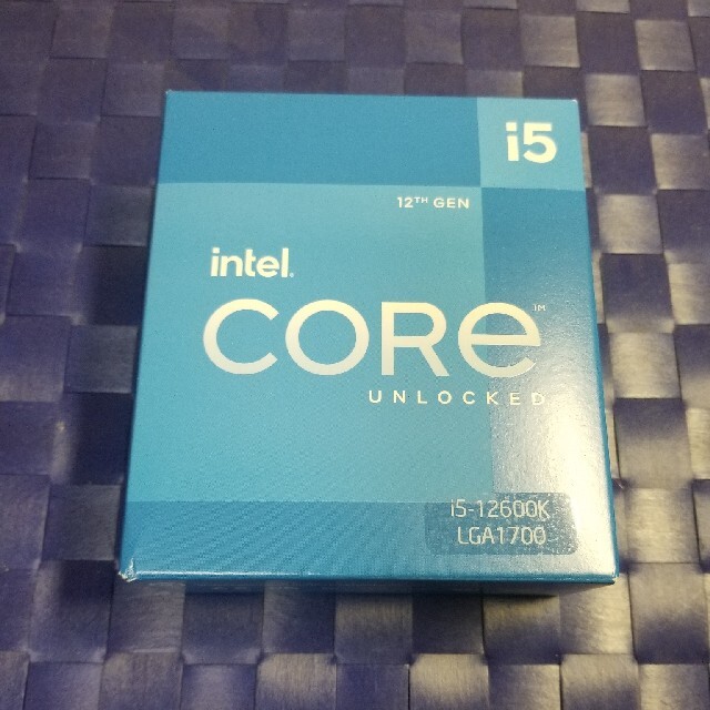 Intel　コアi5 12600K  新品未使用未開封送料込