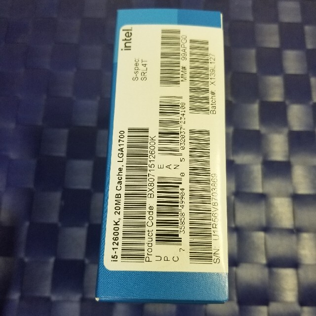 Intel コアi5 12600K 新品未使用未開封送料込 | sociedadsostenible.co