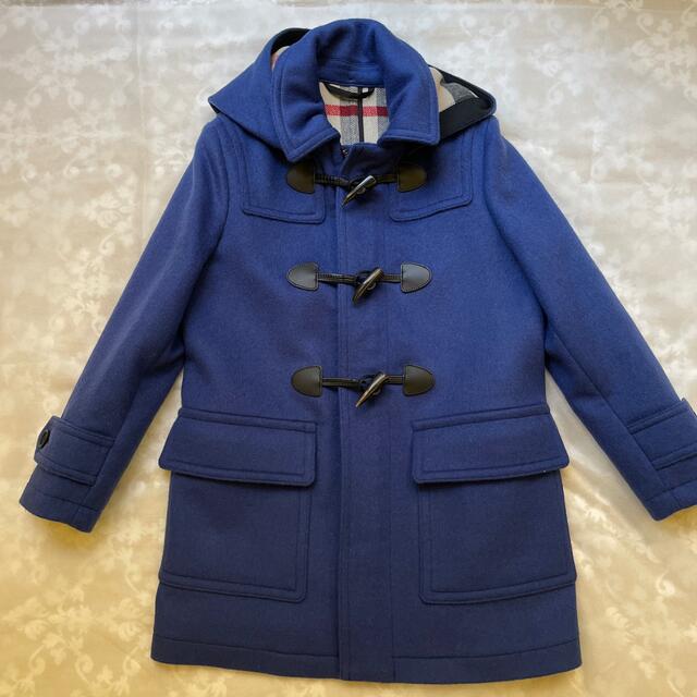 BURBERRY(バーバリー)の新品同様バーバリー☆Burberry☆130㎝8y☆ダッフルコート ノバチェック キッズ/ベビー/マタニティのキッズ服男の子用(90cm~)(コート)の商品写真