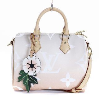 ルイヴィトン(LOUIS VUITTON)のルイヴィトン ショルダーバッグ ハンドバッグ サーモンピンク 白 M45722(ショルダーバッグ)