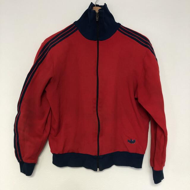 adidas(アディダス)の70s アディダス  デサント社製 ヴィンテージトラックトップ メンズのトップス(ジャージ)の商品写真