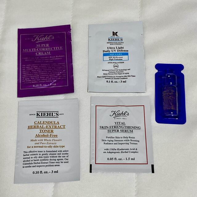 Kiehl's(キールズ)のキールズ サンプルセット コスメ/美容のキット/セット(サンプル/トライアルキット)の商品写真