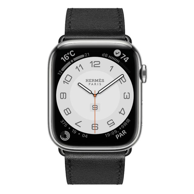 気質アップ Hermes - 【新品】Apple Watch 7 HERMES 45mm ブラック