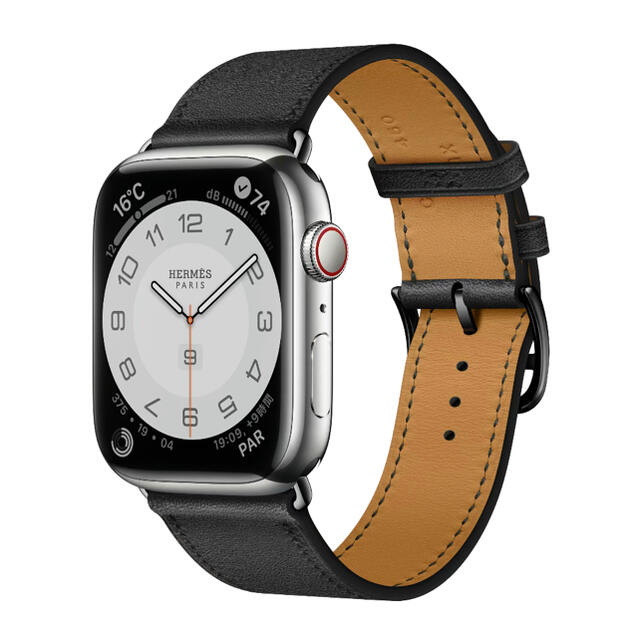【新品】Apple Watch 7 HERMES 45mm ブラック