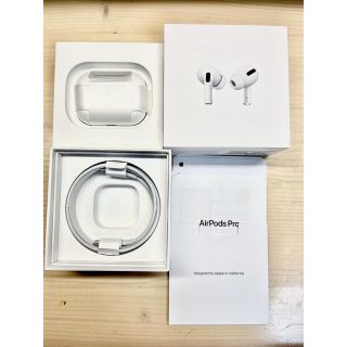 アップル(Apple)のAirPodsPro   イヤホン以外の全付属品(ヘッドフォン/イヤフォン)