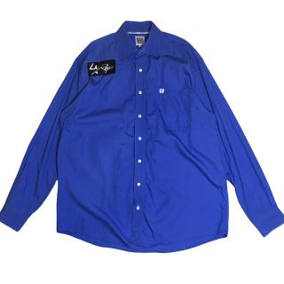 アートヴィンテージ(ART VINTAGE)の【90s】シンチ CINCH シャツ 長袖 M 青 輸入古着 オーバーサイズ (シャツ)