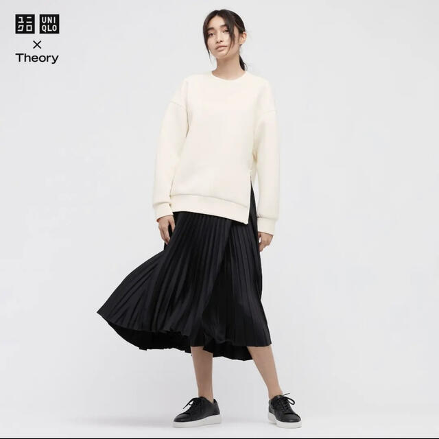 UNIQLO ユニクロ プリーツラップスカート　セオリー