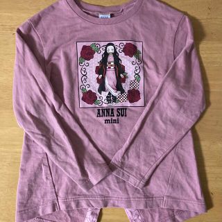 アナスイミニ(ANNA SUI mini)のアナスイミニ　鬼滅の刃　ねずこ　長袖カットソー(Tシャツ/カットソー)