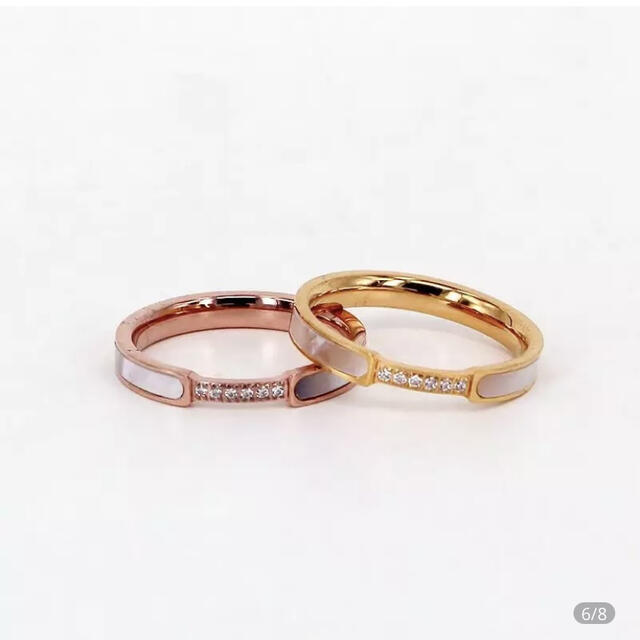 韓国アクセサリー　指輪 レディースのアクセサリー(リング(指輪))の商品写真