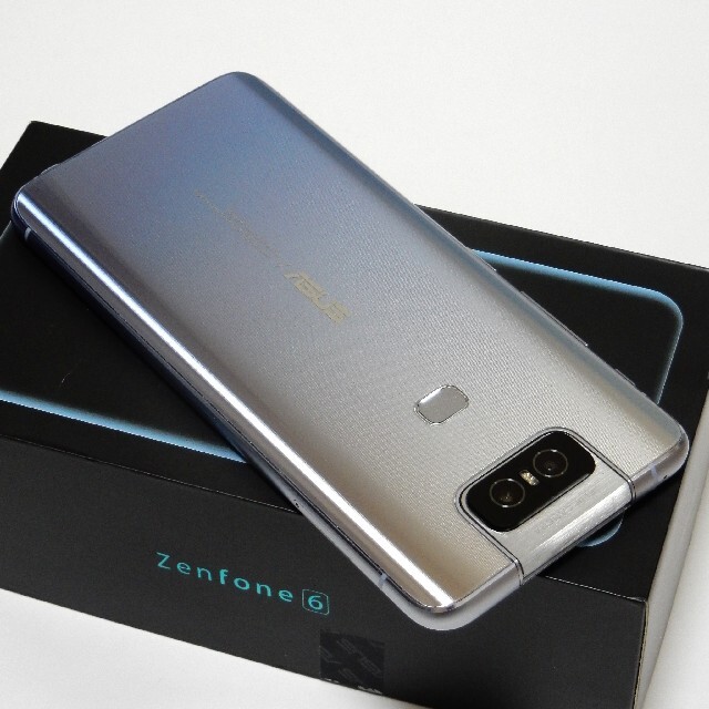 美品 SIMフリー ASUS Zenfone 6 (ZS630KL)スマートフォン本体