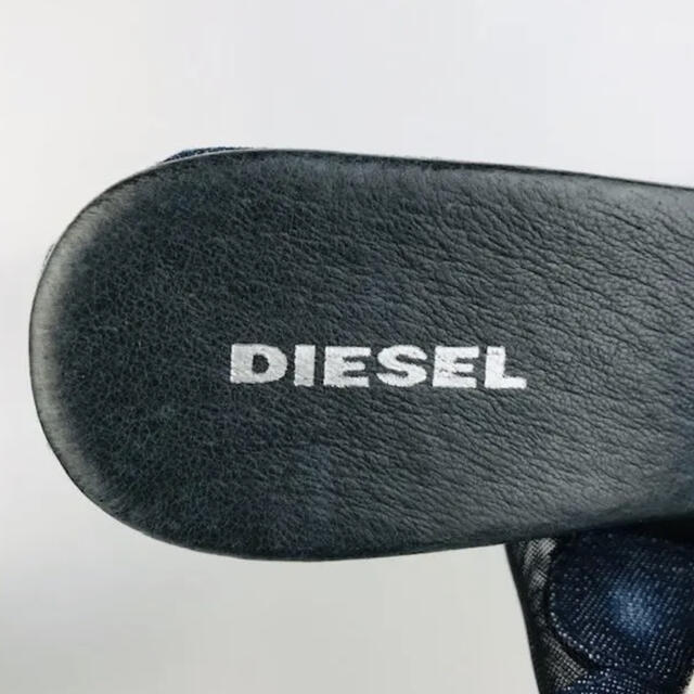 DIESEL(ディーゼル)の新品未使用★DIESEL・デニム地 メッシュ プラットフォームサンダル（23㎝） レディースの靴/シューズ(サンダル)の商品写真