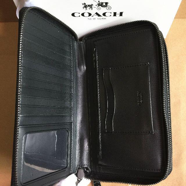 セールCOACH/コーチ長財布 ダブルジップ F93425 セカンドバッグ