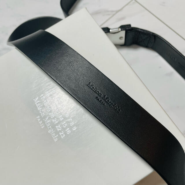 極美品】Maison Margiela クリップ バックル ベルト - ベルト 【極美品】Maison Margiela クリップ バックル ベルト
