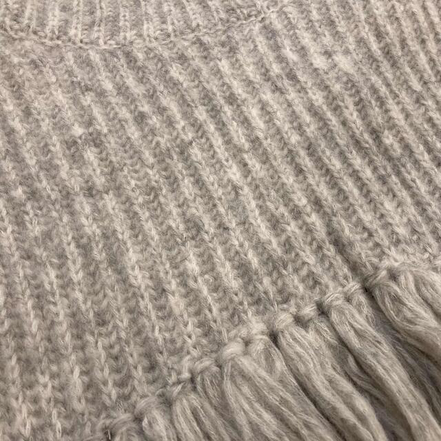 HYKE ALPACOTTON TURTLENECK SWEATER CAPE HYKE ALPACOTTON TURTLENECK SWEATER CAPE