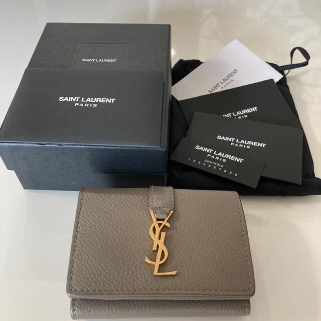 Saint Laurent(サンローラン)のSaint Laurent  三つ折り財布　タイニーウォレット　オリガミ レディースのファッション小物(財布)の商品写真