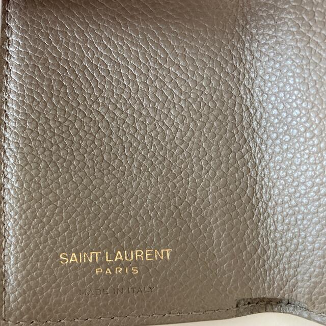 SAINT LAURENT - Saint Laurent 三つ折り財布 タイニー SAINT LAURENT - Saint Laurent 三つ折り財布 タイニー