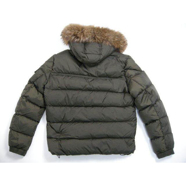 MONCLER(モンクレール)のサイズ3■モンクレールMARQUE■新品本物■ファー付きダウンジャケット■メンズ メンズのジャケット/アウター(ダウンジャケット)の商品写真