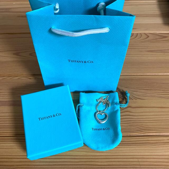 Tiffany オープンハート  ペンダント