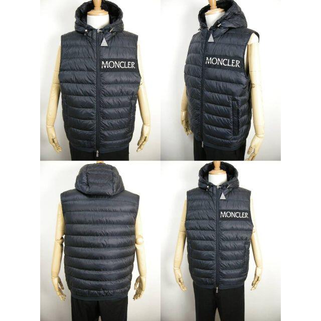 MONCLER(モンクレール)のサイズ2■モンクレール■LARUNS■新品■フード付きライトダウンベスト■メンズ メンズのジャケット/アウター(ダウンベスト)の商品写真