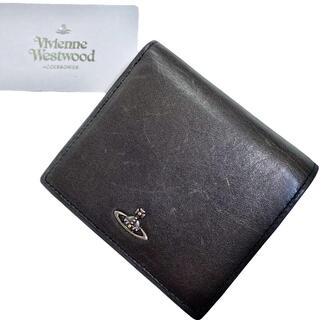 ヴィヴィアンウエストウッド(Vivienne Westwood)のVivienne westwood レザー 二つ折り財布 ウォレット(折り財布)
