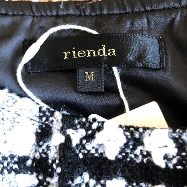 rienda(リエンダ)のrienda  ツィード　ワンピース　M 【新品未使用】 レディースのワンピース(ミニワンピース)の商品写真