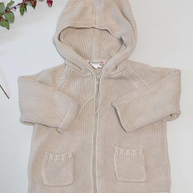 ボンポワン 美品 ニット ニットジャケット ニットアウター | フリマアプリ ラクマ