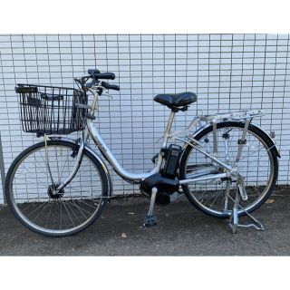 ヤマハ(ヤマハ)のYAMAHA PAS GEAR-U シルバー　新基準　電動アシスト自転車(自転車本体)