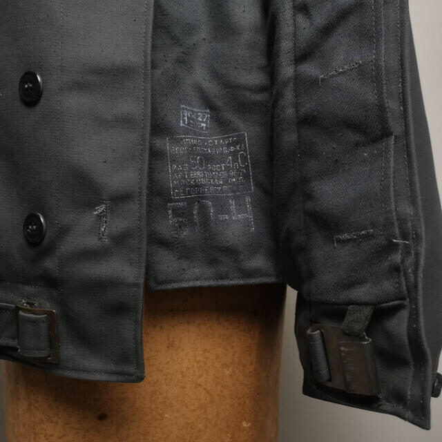 COMOLI(コモリ)のデッドストック ロシア軍 タンカースジャケット マスク KGB 手袋 マスク 付 メンズのジャケット/アウター(ミリタリージャケット)の商品写真