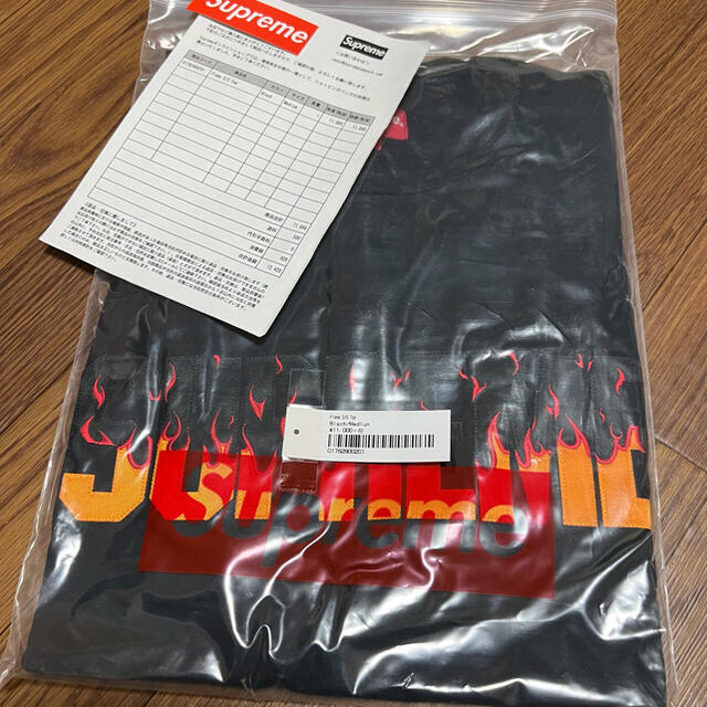 supreme Flame S/S Top  tee 2月25日まで掲載Tシャツ/カットソー(半袖/袖なし)