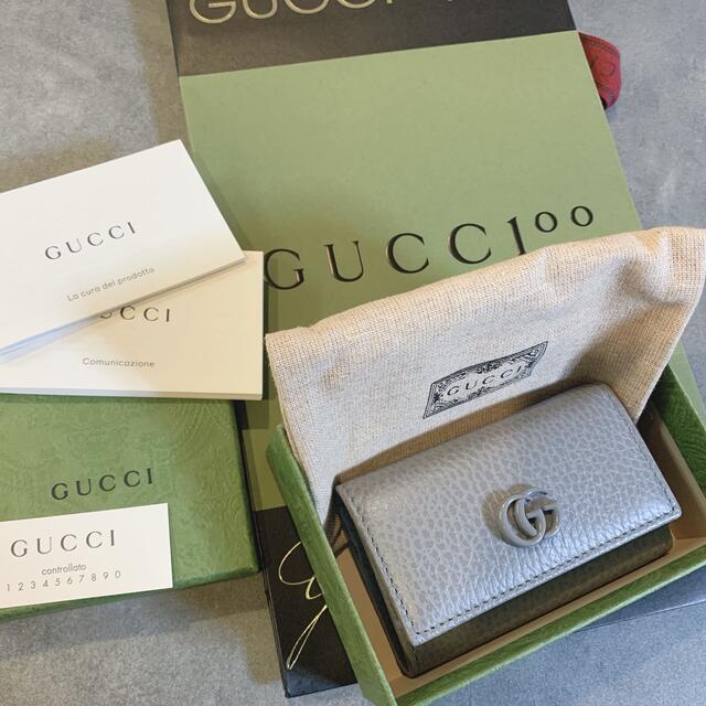 GUCCI GGマーモント 限定カラー キーケース [定休日以外毎日出荷中