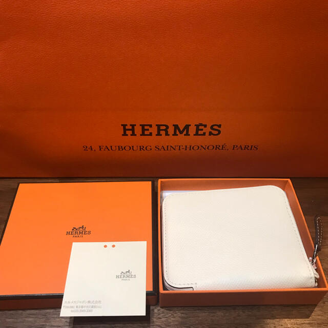 レディースHERMES  アザップ　シルクインコンパクト　ナタ　新品未使用