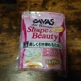 ザバス(SAVAS)の【新品】ザバス　シェイプ&ビューティー　ソイプロテイン(プロテイン)