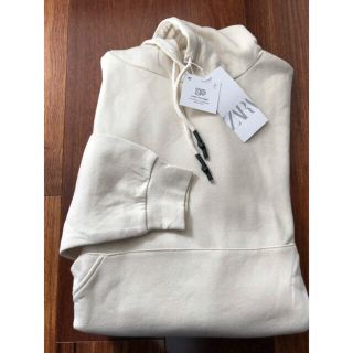 ザラ(ZARA)のZARA フードパーカー　スエット　《新品タグ付き》(パーカー)