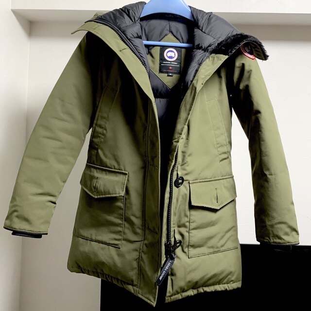 カナダグース Sサイズ レディース Bshop カーキ-