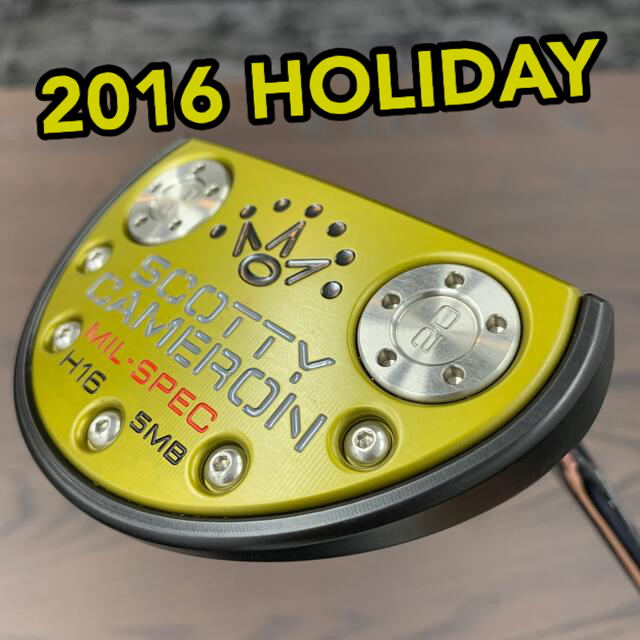 【希少】SCOTTY CAMERON 2016 Holiday パター