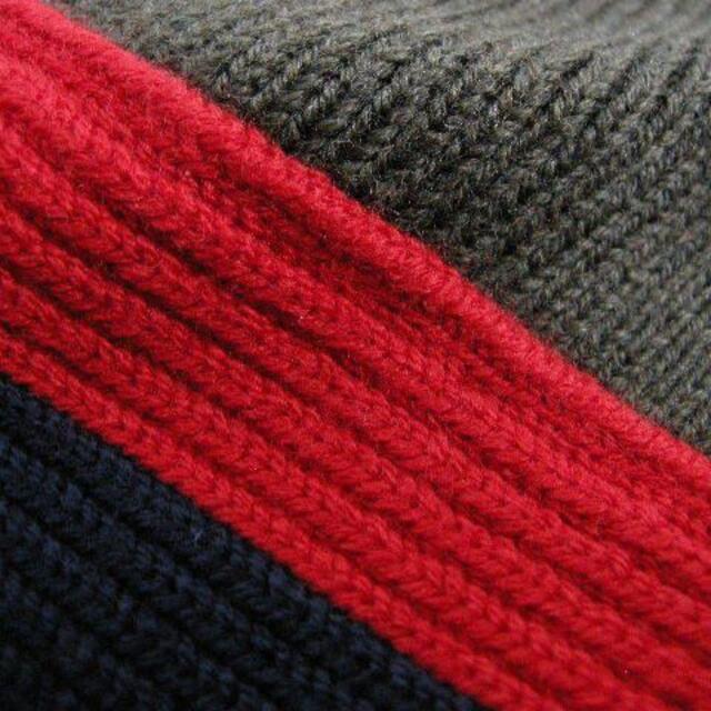 MONCLER - キッズL(大人着用可)モンクレール□ロゴ付きニットキャップ