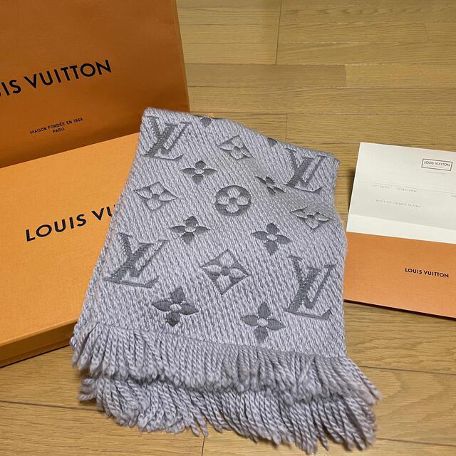 LOUIS VUITTON - ルイヴィトン エシャルプロゴマニアマフラー の+