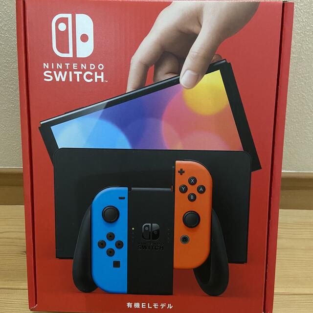 【新品】 Nintendo Switch 有機ELモデル ネオンブルー/レッド