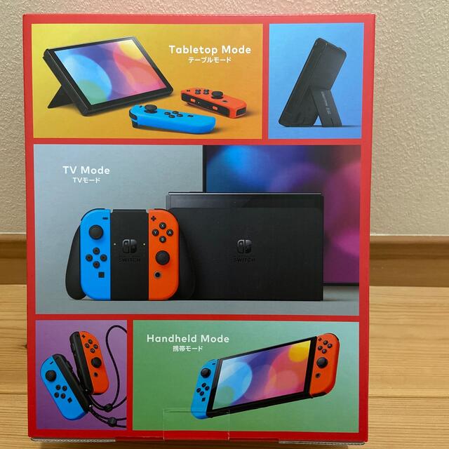 【新品】 Nintendo Switch 有機ELモデル ネオンブルー/レッド 1