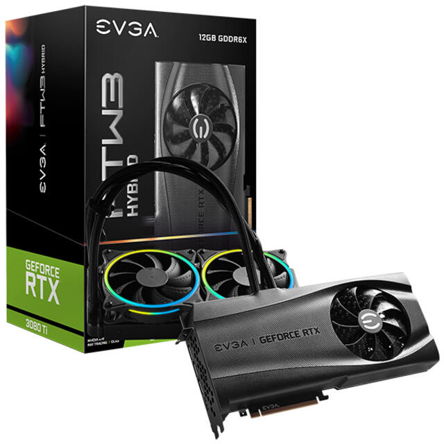 スマホ/家電/カメラEVGA RTX 3080 Ti FTW3 ULTRA HYBRID 美品