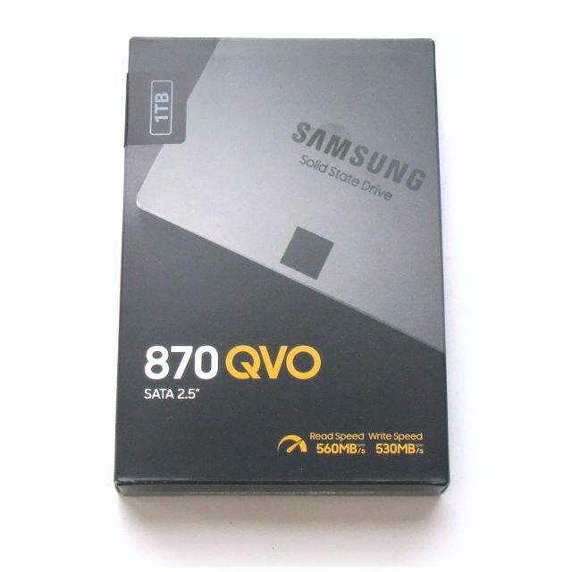 SAMSUNG 1TB SATA内蔵SSD 870 QVO